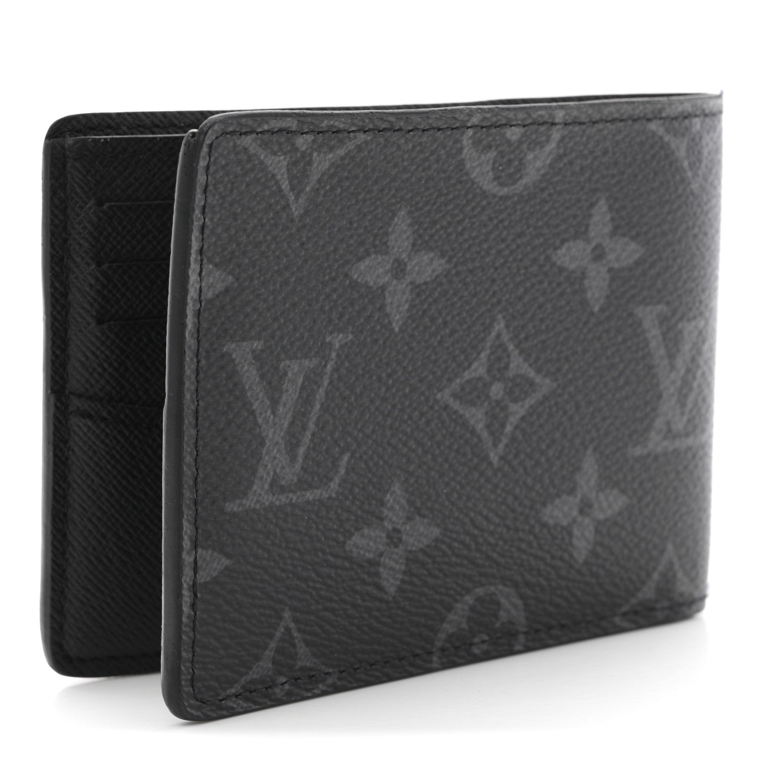 Louis Vuitton Monogram Eclipse Slender Wallet 3 of 7