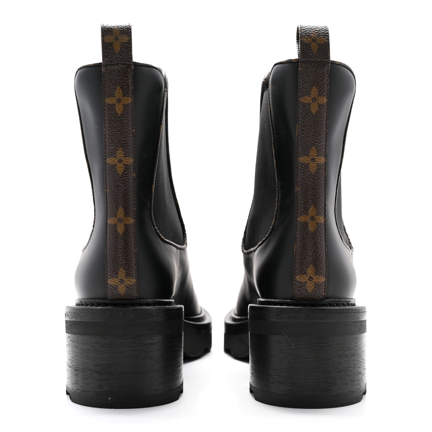 Calfskin Monogram Beaubourg Ankle Boots 41 Black