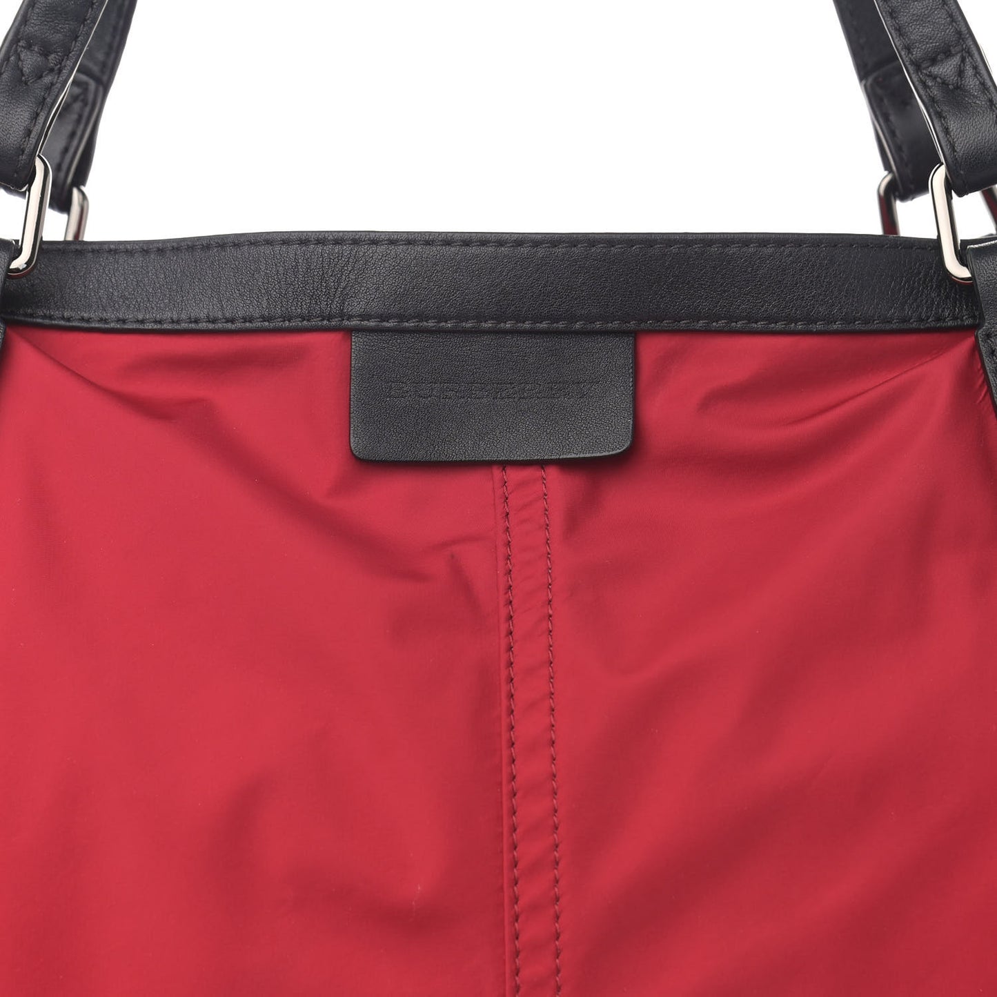 Nylon Small Buckleigh Packable Tote Red