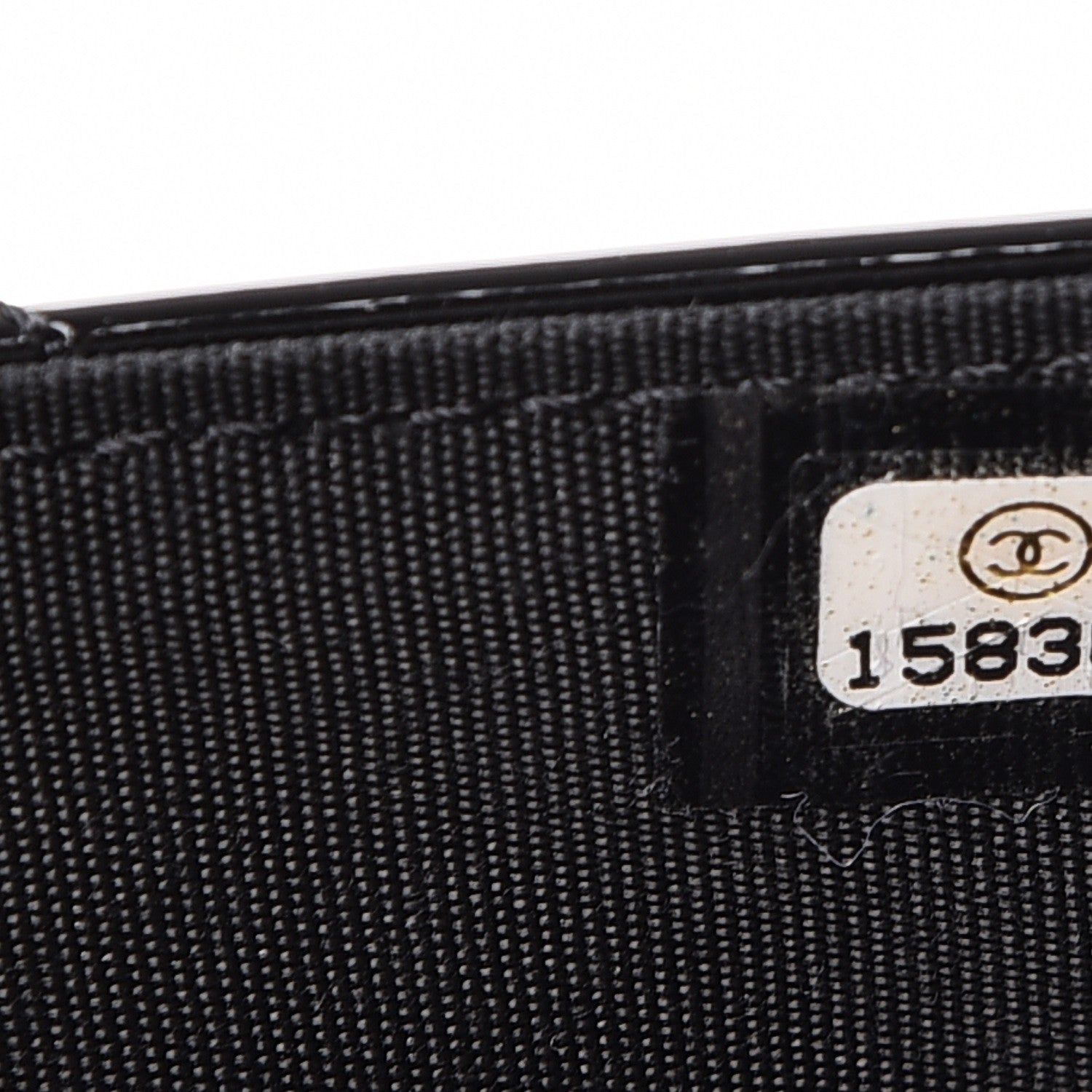Chanel Patent Quilted Brilliant Wallet On Chain WOC Black 8 of 9