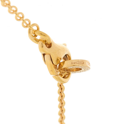 Bulgari 18K Rose Gold Black Ceramic B.Zero1 Pendant Necklace 7 of 7