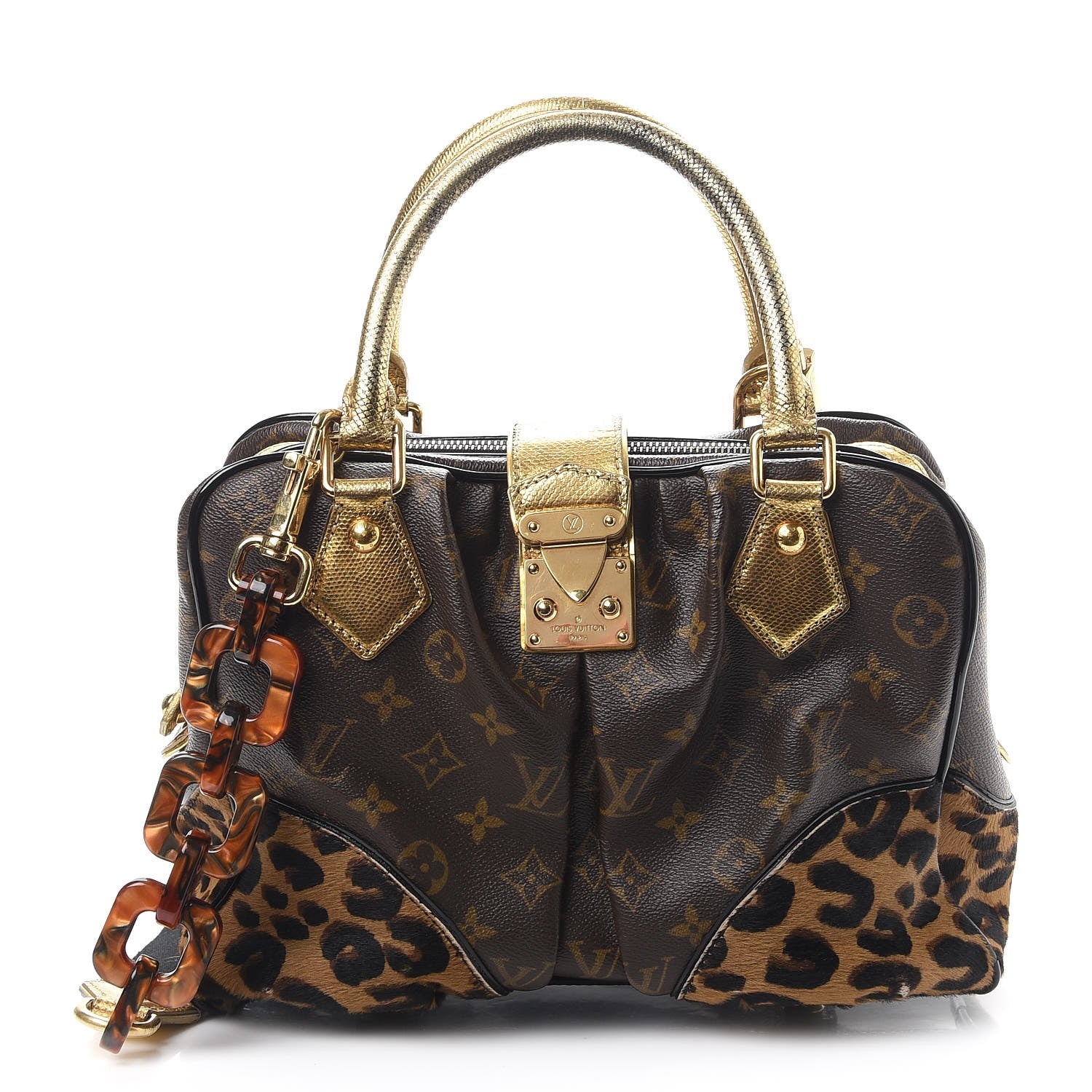 Louis Vuitton Monogram Leopard Adele 1 of 15