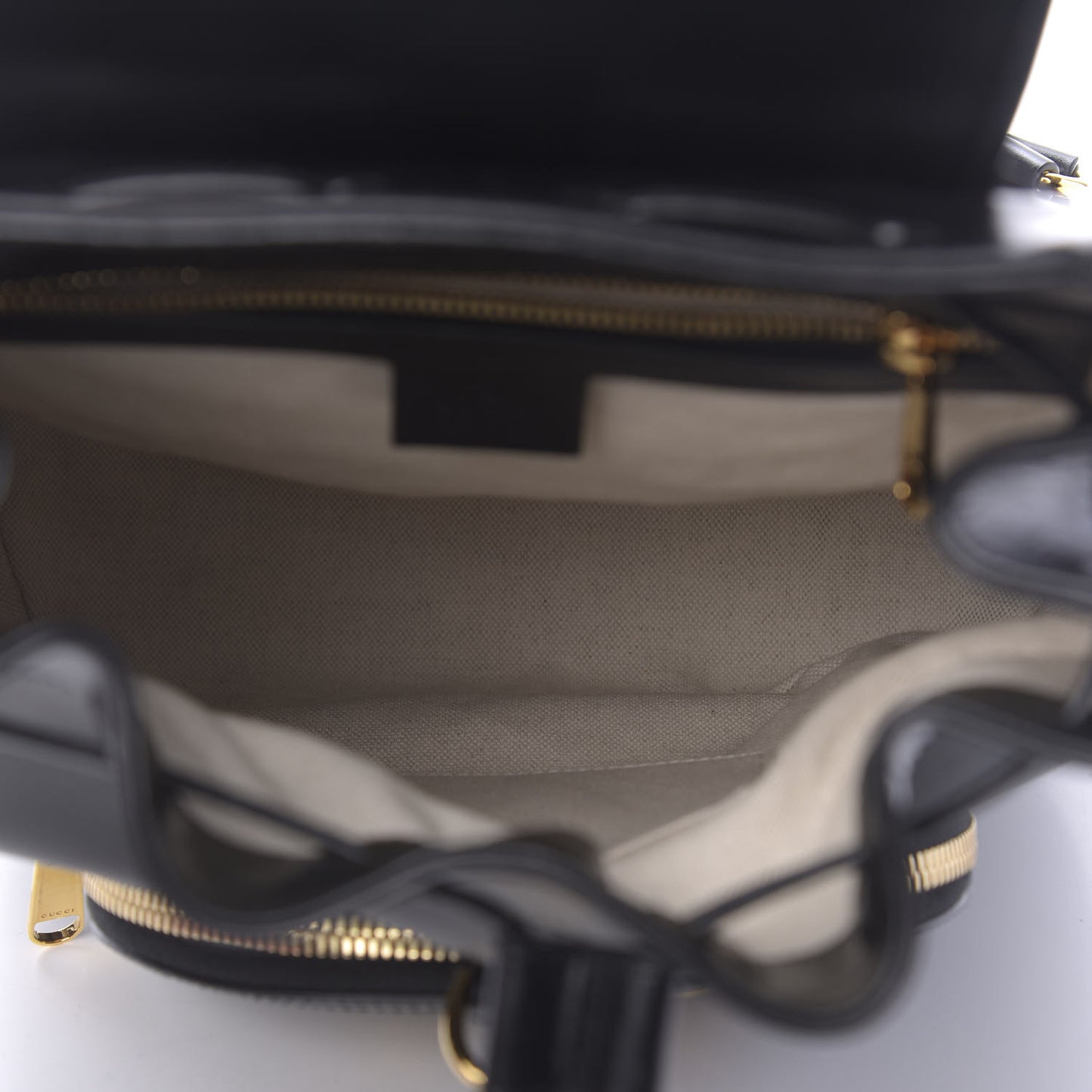 Boarded Plutone Calfskin Horsebit 1955 Single Buckle Backpack Black