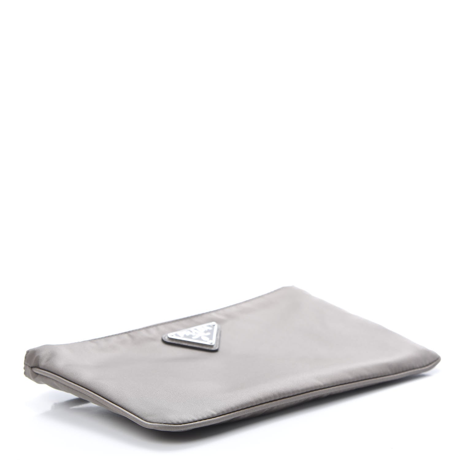 Prada Tessuto Nylon Maniglia Pouch Argilla 4 of 8