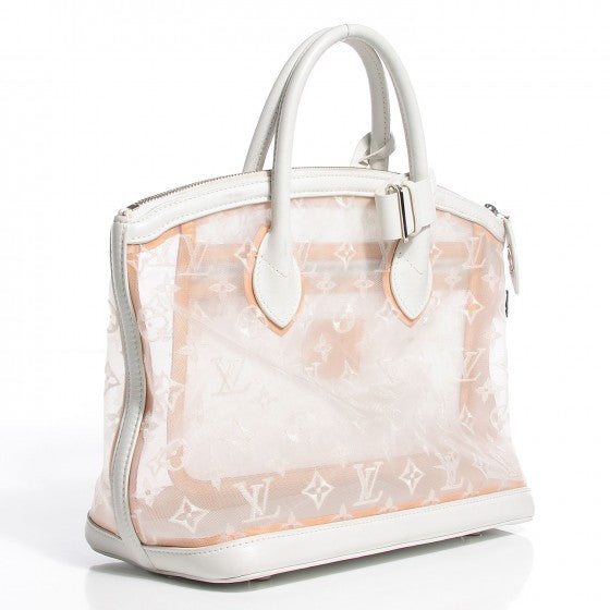 Monogram Transparence Lockit White