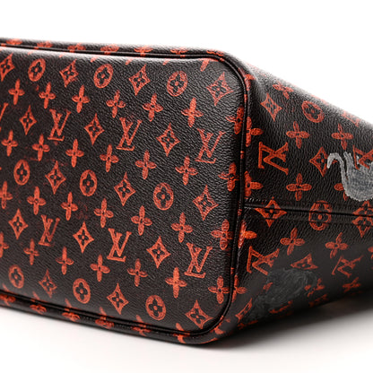 Louis Vuitton Catogram Neverfull MM Marron 11 of 11