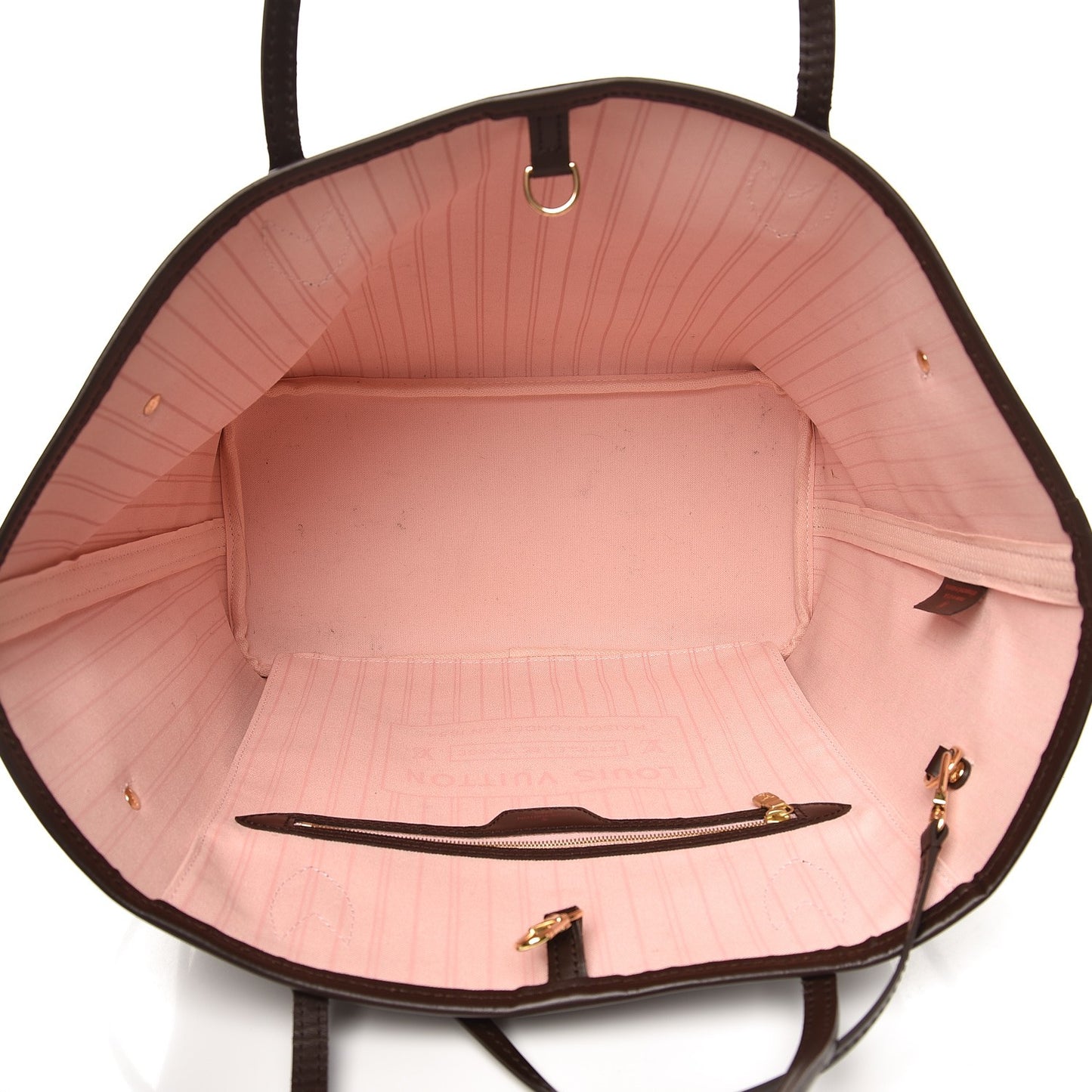 Damier Ebene Neo Neverfull MM Rose Ballerine