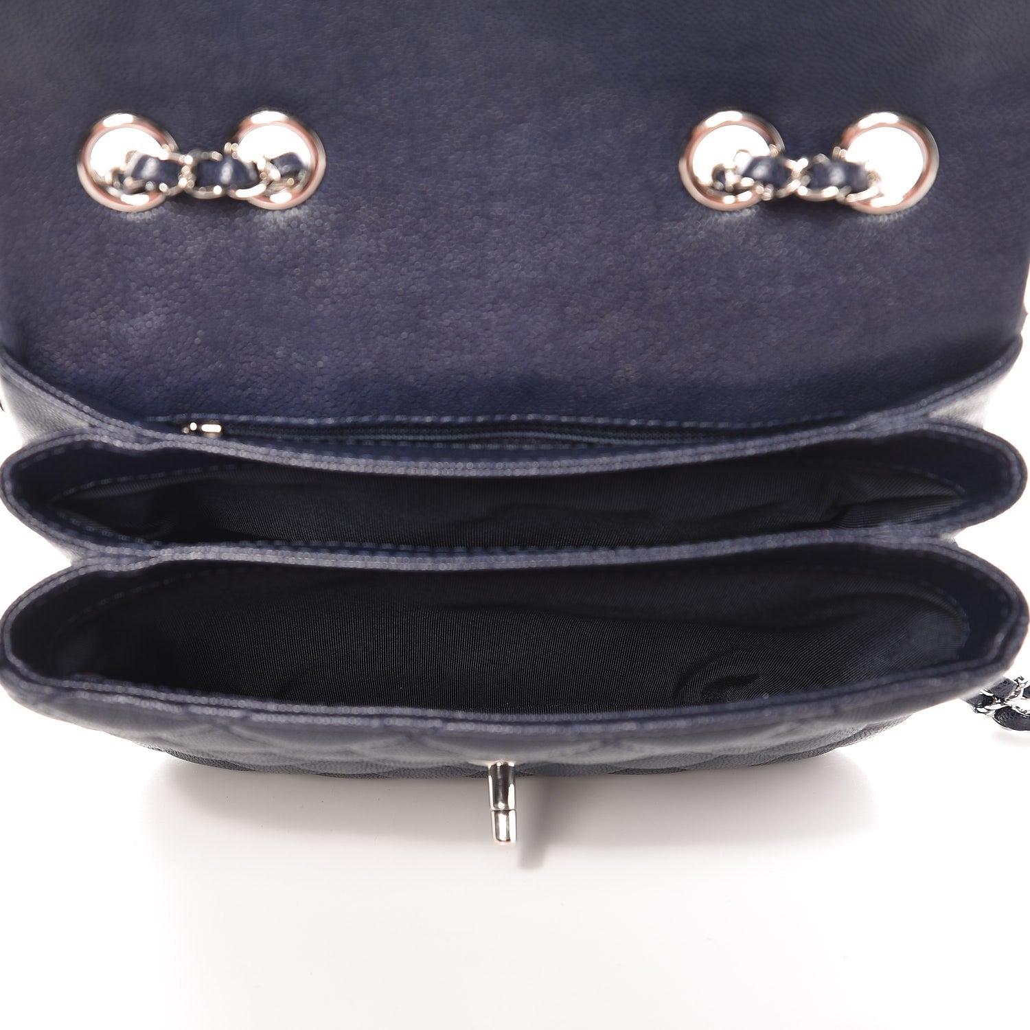 Chanel Caviar Quilted Medium Urban Companion Flap Navy 5 of 11