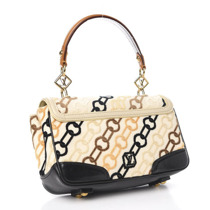 Louis Vuitton Velvet Chains Dolly Beige 3 of 11