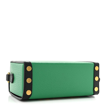 Gucci Grained Calfskin Gucci 100 Mini Bag Green 4 of 11
