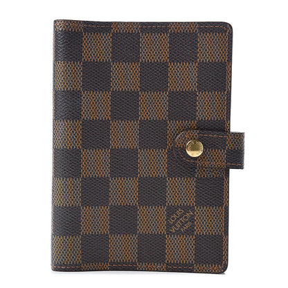 Louis Vuitton Damier Ebene Small Ring Agenda Cover 1 of 7