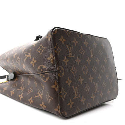 Louis Vuitton Monogram Neonoe MM Black Black 9 of 10
