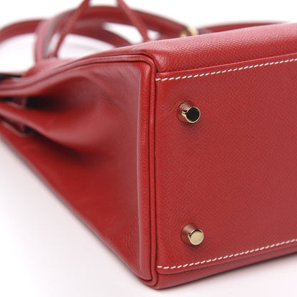 Hermes Epsom Kelly Retourne 32 Rouge Casaque 9 of 13