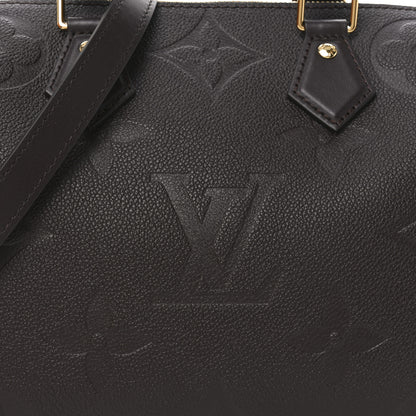 Louis Vuitton Empreinte Monogram Giant Speedy Bandouliere 25 Chocolate 7 of 10