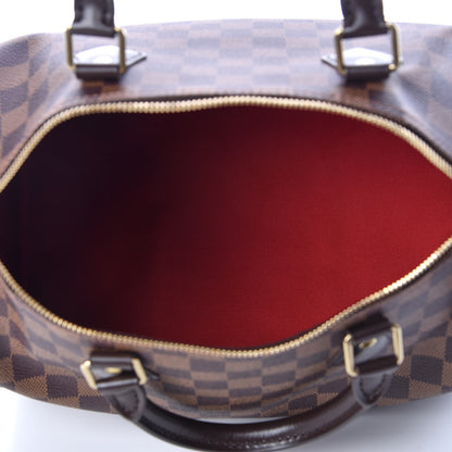 Louis Vuitton Damier Ebene Speedy 30 5 of 9