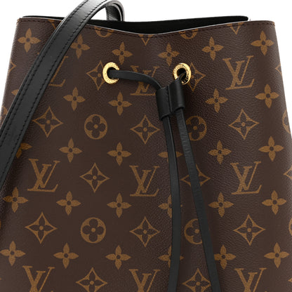 Louis Vuitton Monogram Neonoe MM Black 7 of 9