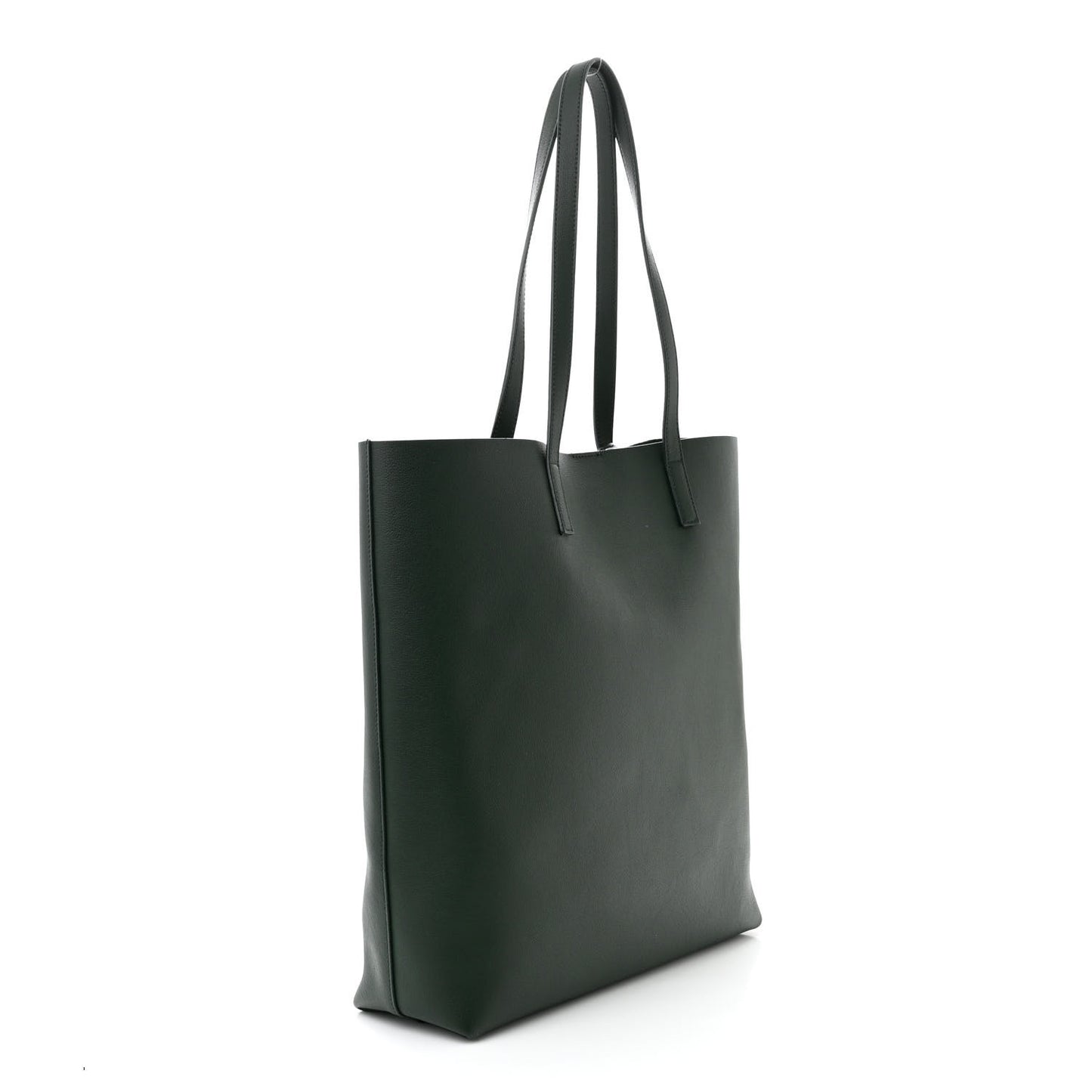 Calfskin North-South Shopping Tote Green