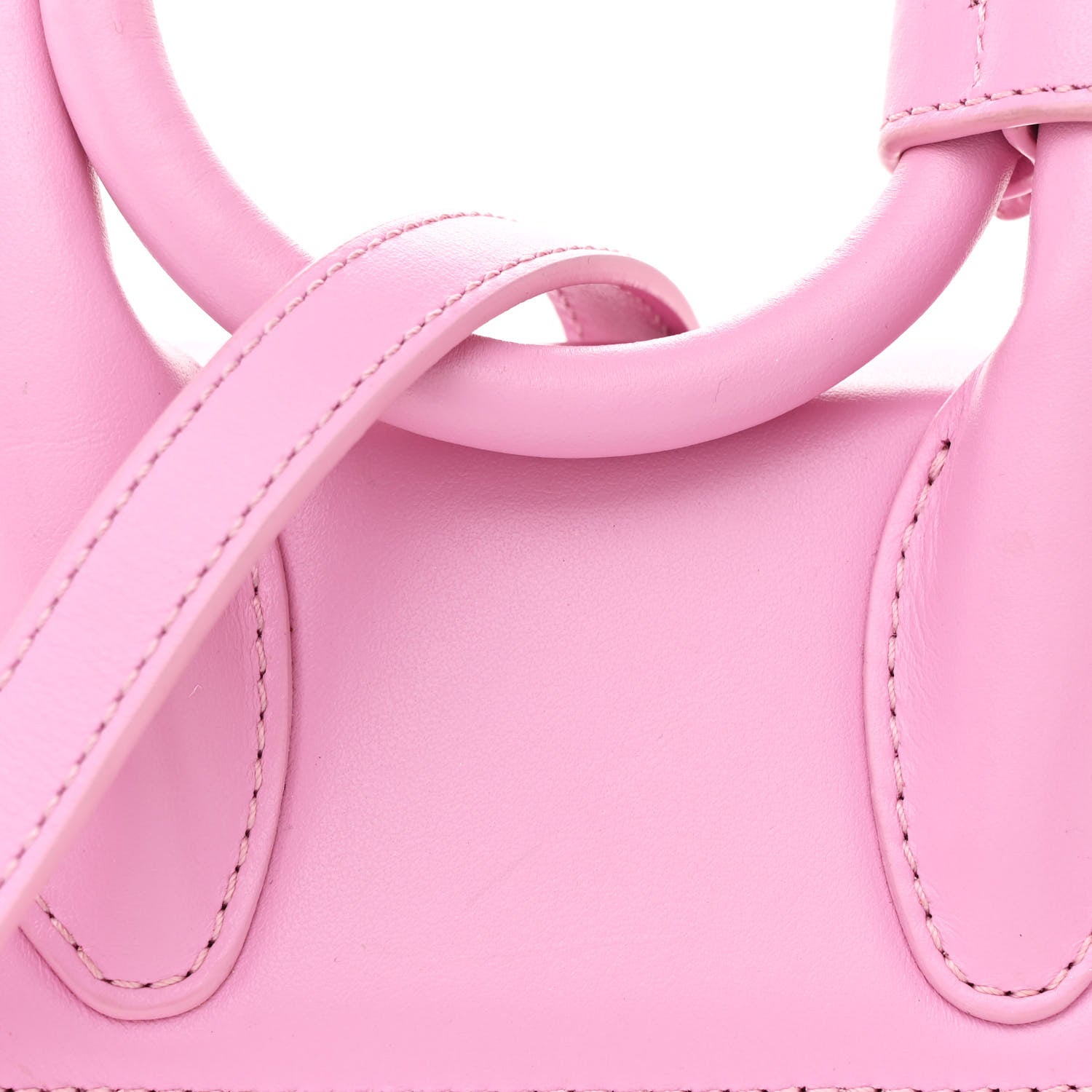 Jacquemus Smooth Calfskin Le Chiquito Noeud Light Pink 7 of 13