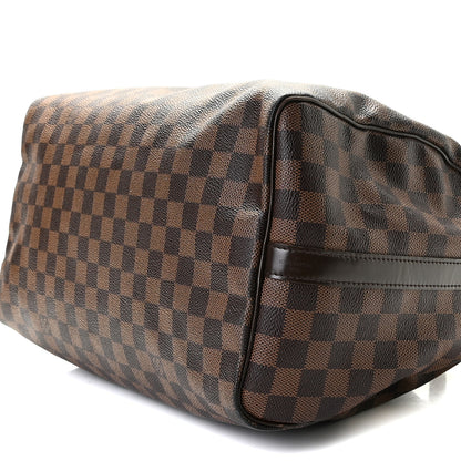 Louis Vuitton Damier Ebene Speedy Bandouliere 35 6 of 12