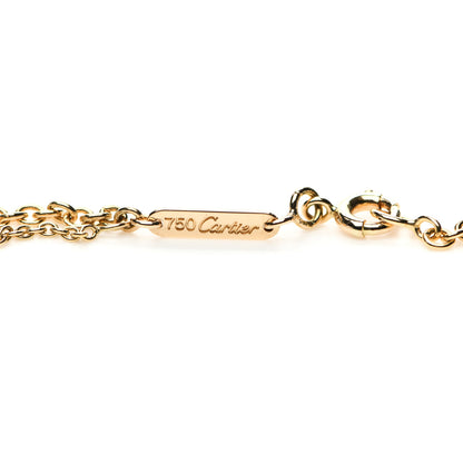 Cartier 18K Pink Yellow White Gold Baby Trinity Pendant Necklace 4 of 6