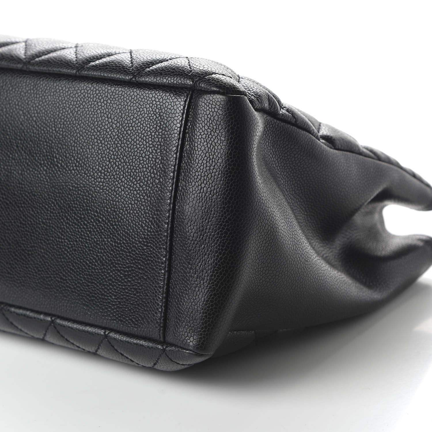 Chanel Caviar Quilted Grand Shopping Tote GST Black 7 of 10