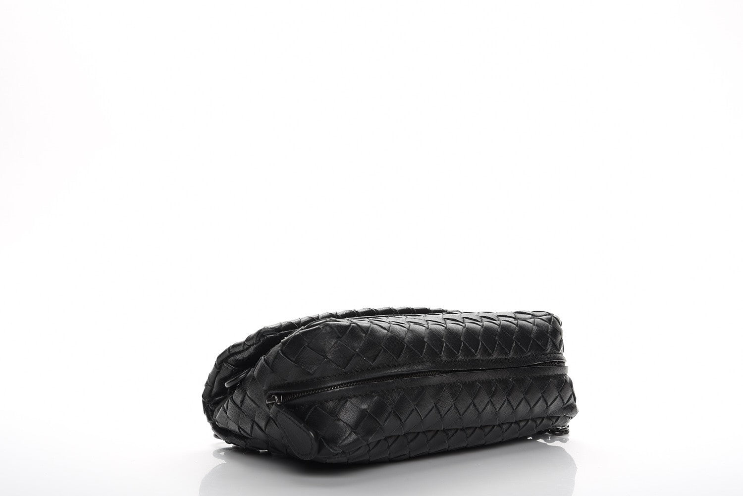 Bottega Veneta Nappa Intrecciato Mini Messenger Bag Nero Black 4 of 11