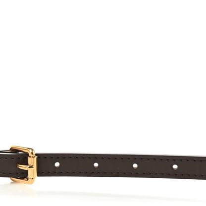 Louis Vuitton Calfskin 12mm Adjustable Shoulder Strap Brown 5 of 6