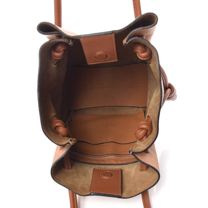 Loewe Calfskin Small Flamenco Knot Bag Tan Light Caramel 7 of 8