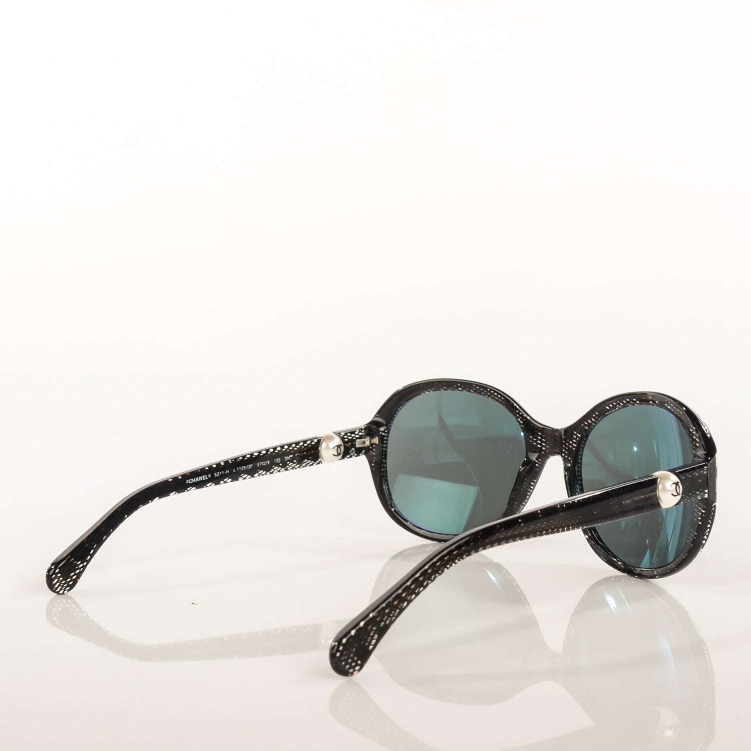 Chanel Pearl CC Sunglasses 5211-H Black 2 of 6