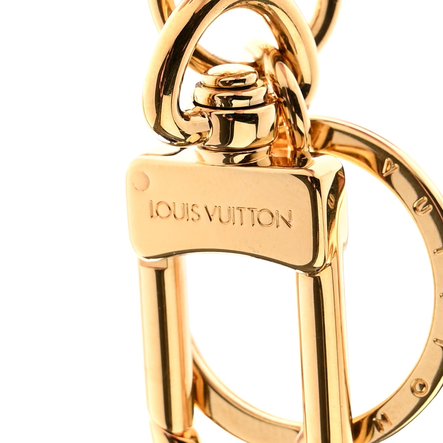 Louis Vuitton Monogram Alma Bag Charm Key Holder Fuchsia 3 of 5