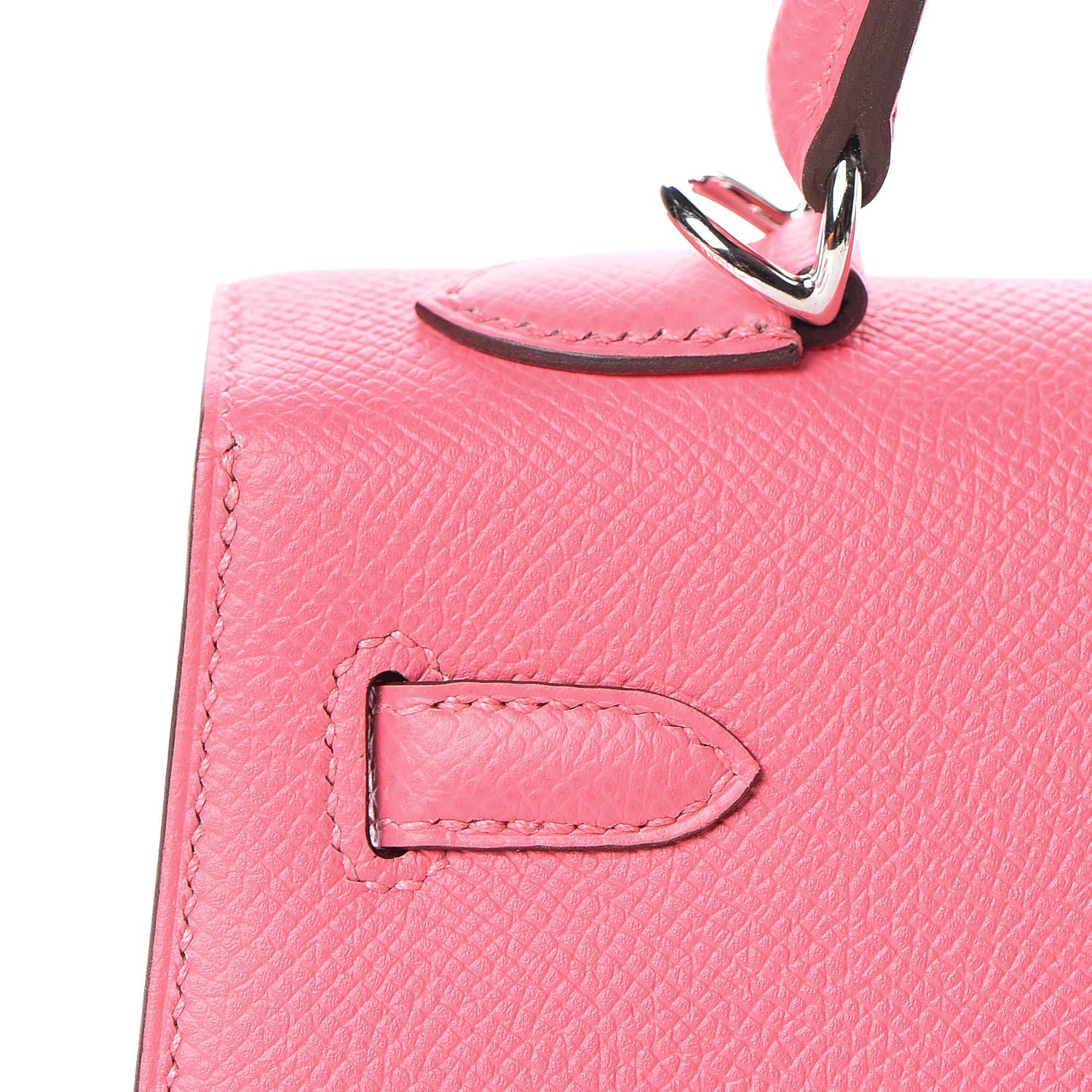 Hermes Epsom Kelly Sellier 25 Rose Lipstick 11 of 34