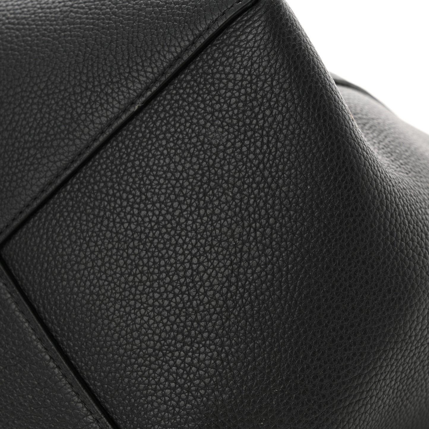 Soft Grained Calfskin Small Belt Cabas Phantom Grey