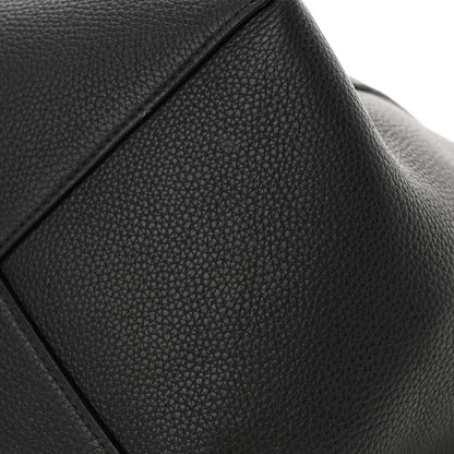 Celine Soft Grained Calfskin Small Belt Cabas Phantom Grey 14 of 15