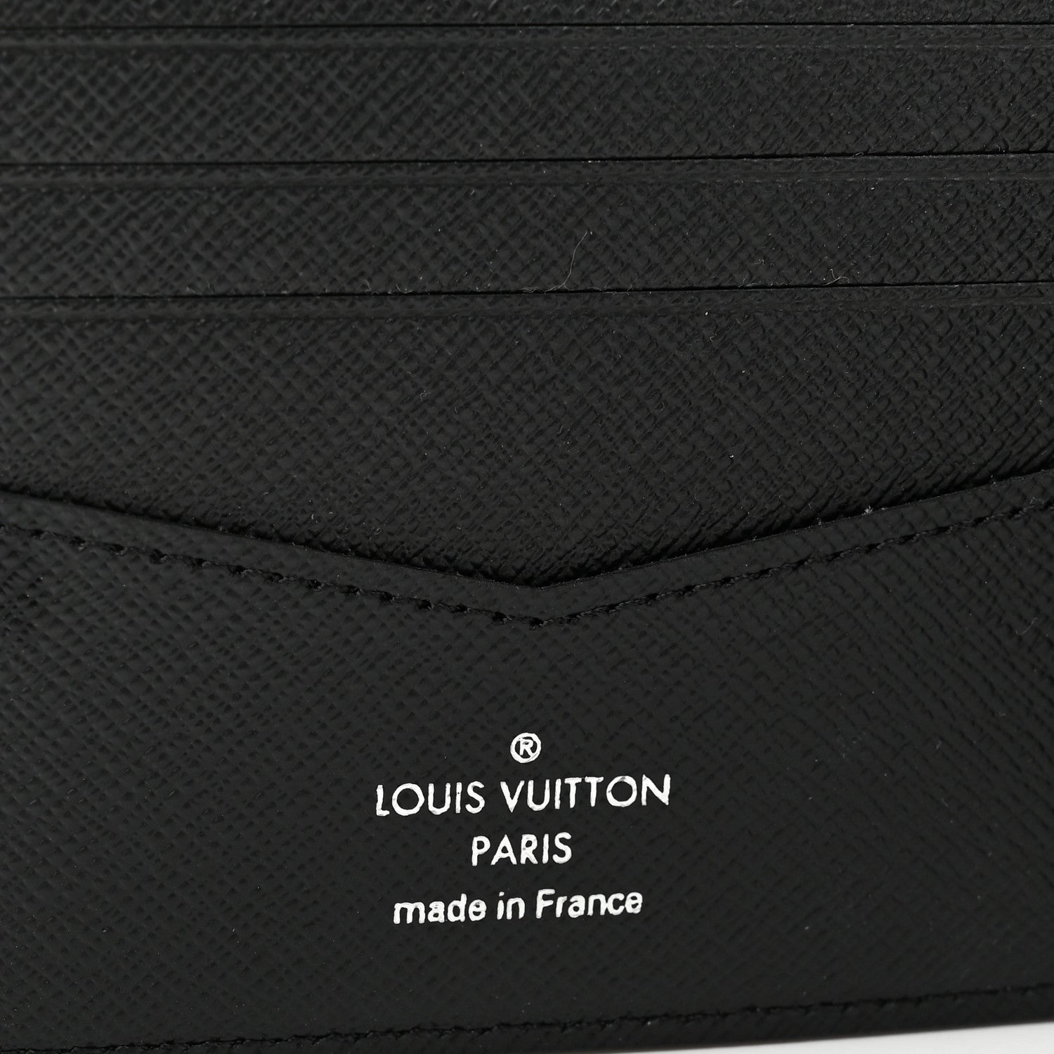 Louis Vuitton Epi Slender Wallet Black 6 of 7