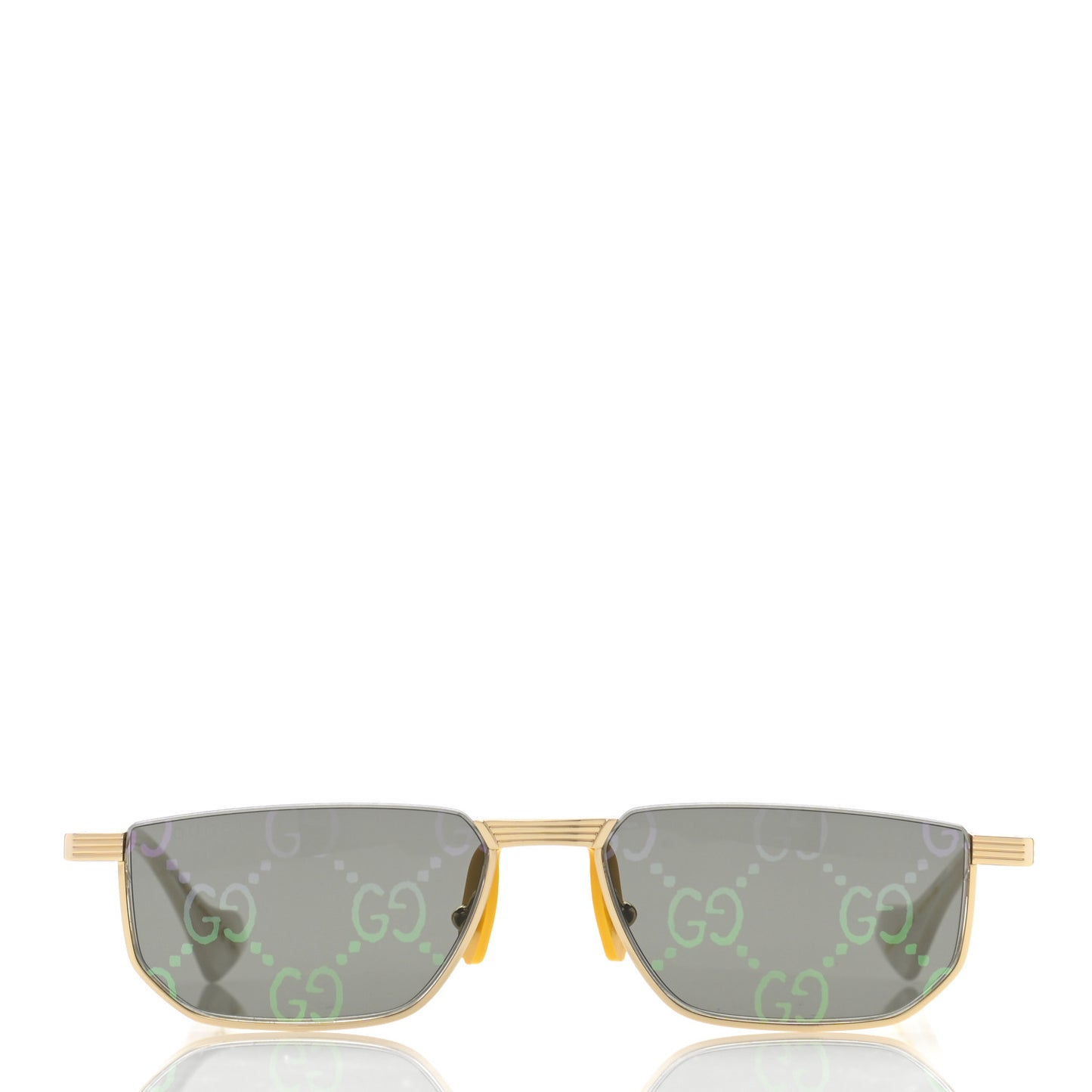 Metal Logo Sunglasses GG0627S Gold