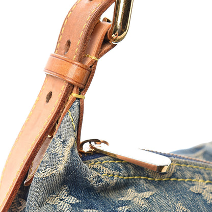 Louis Vuitton Denim Baggy GM Blue 14 of 14