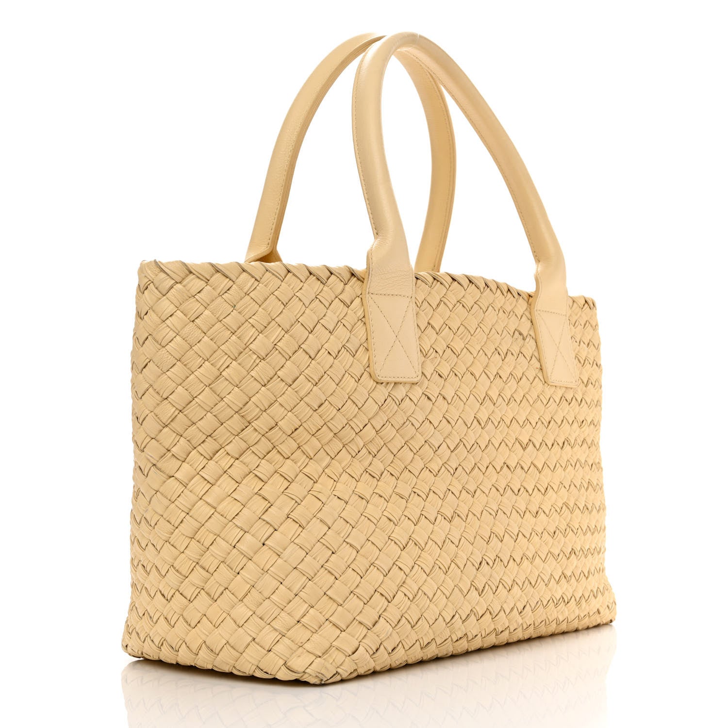 Bottega Veneta Nappa Intrecciato Mini Cabat Paille 4 of 15