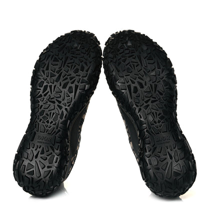 Christian Dior Jacquard Rubber Oblique Mens B28 Low Top Sneakers 44 Black Apricot 6 of 9