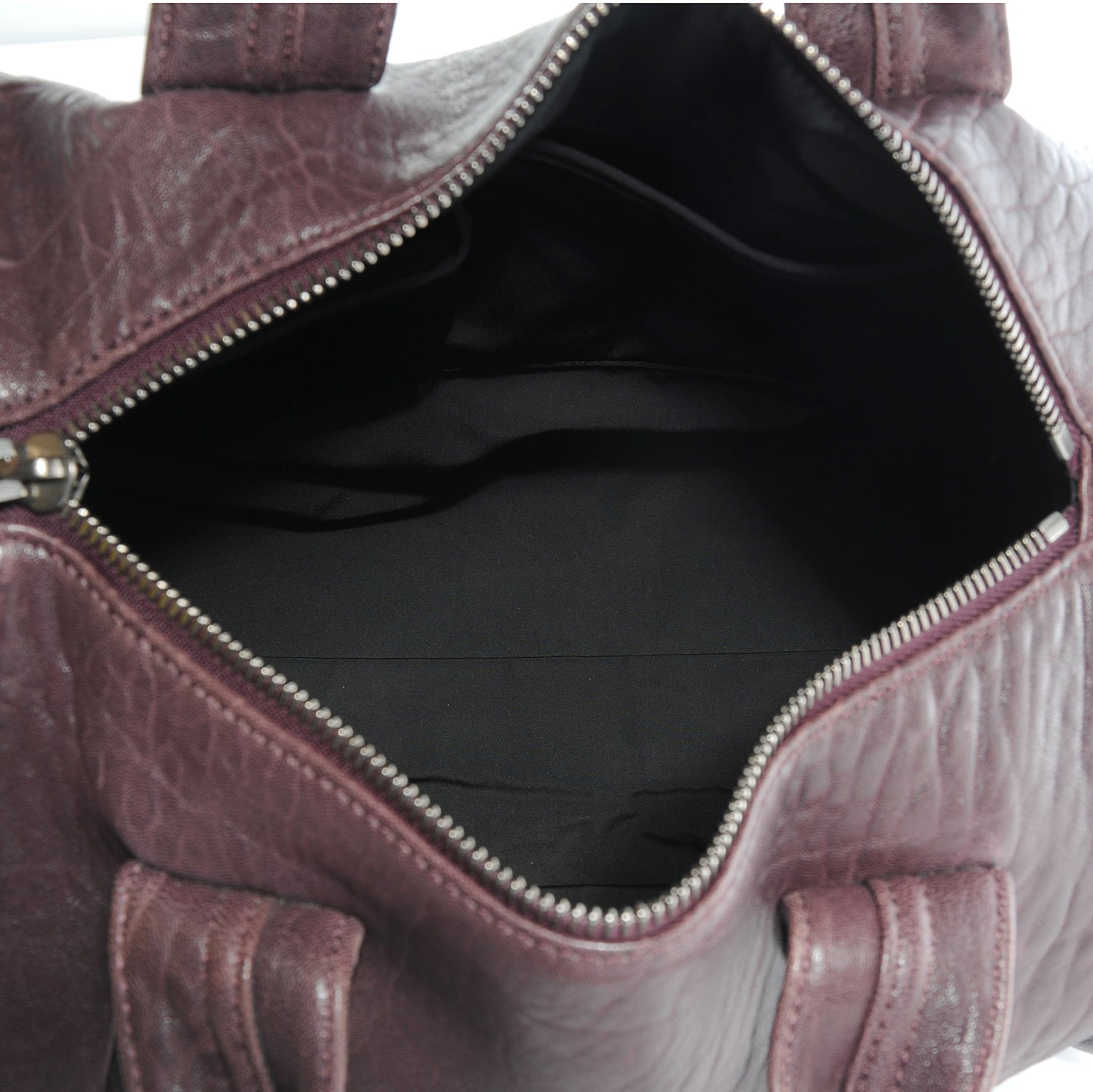 Pebbled Lambskin Rocco Iodine