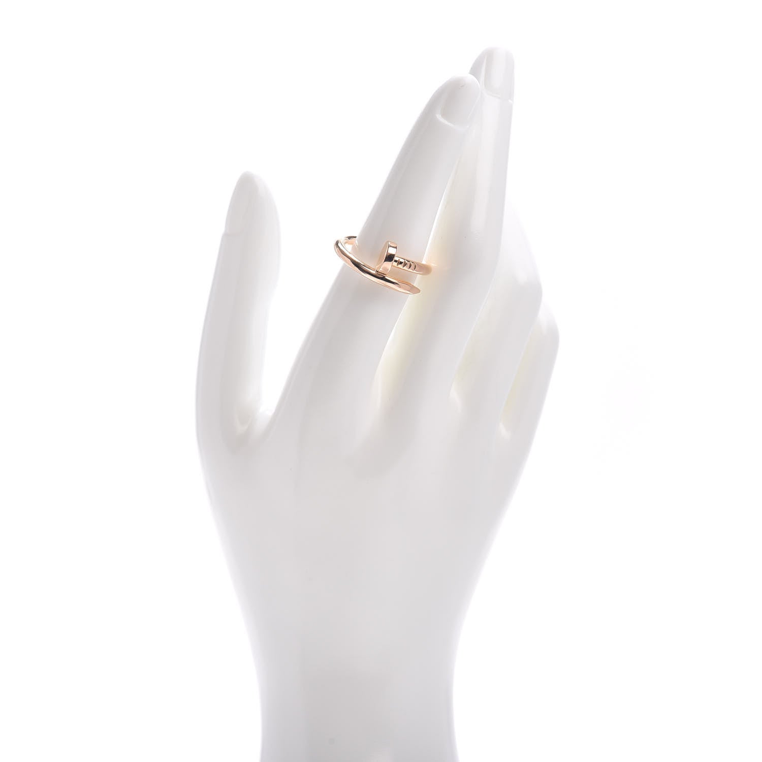 Cartier 18K Pink Gold Juste Un Clou Ring 55 7.25 2 of 5