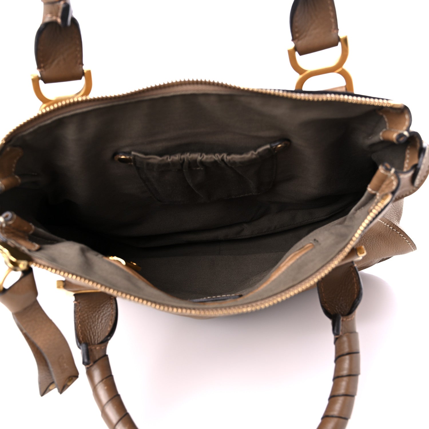 Chloe Calfskin Medium Marcie Satchel Nut 4 of 14