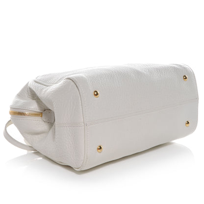 Fendi Calfskin Small Chameleon Tote Bianco 4 of 13