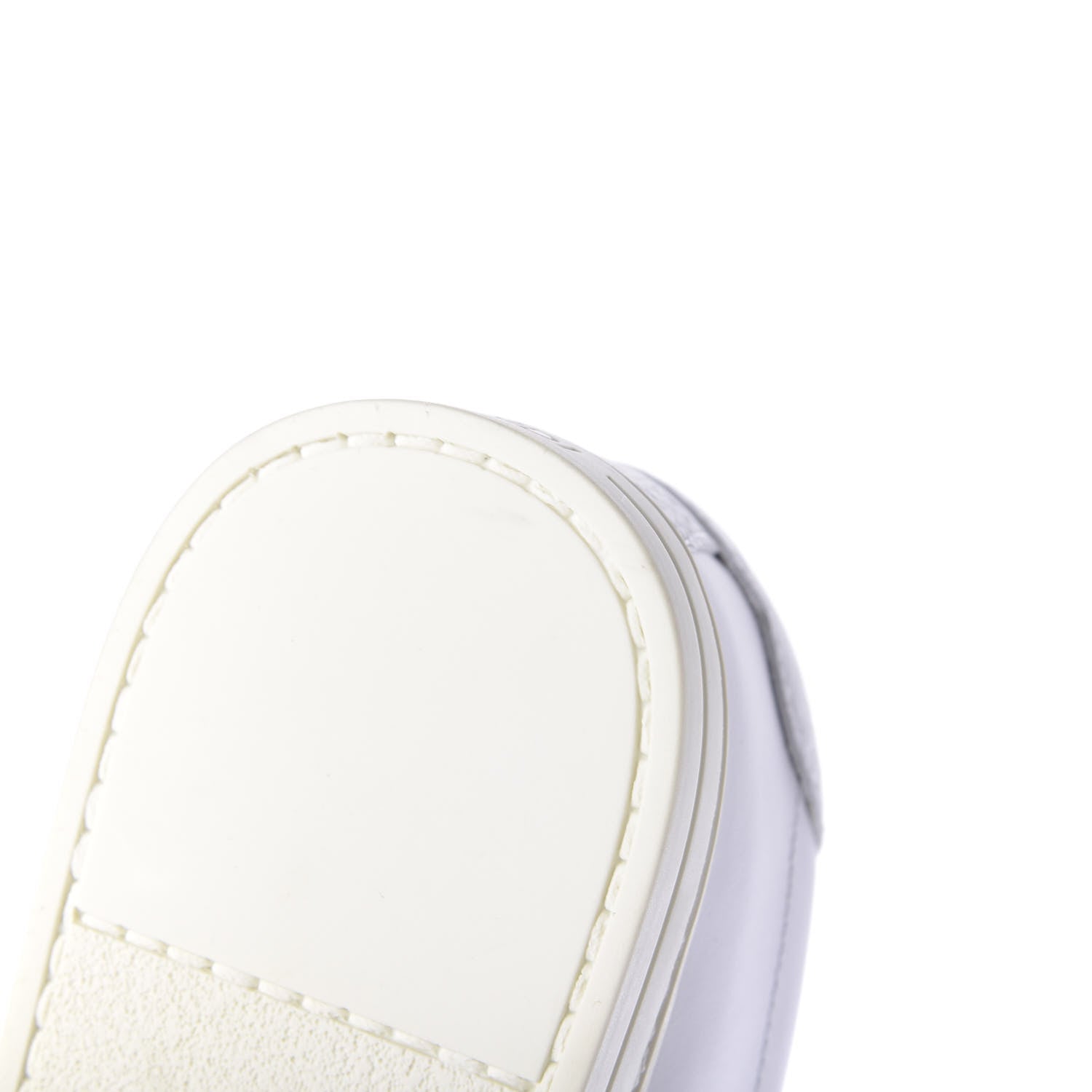 Fendi Vitello FF Rockoclick Slip On Sneakers 40 White 11 of 11