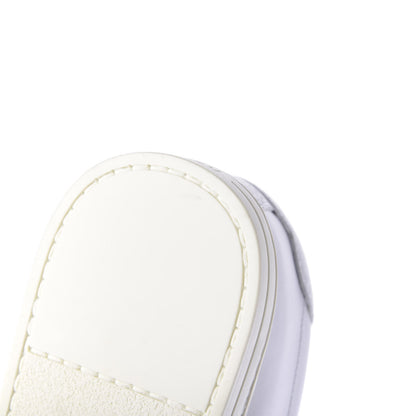 Fendi Vitello FF Rockoclick Slip On Sneakers 40 White 11 of 11