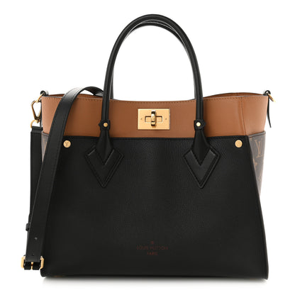 Louis Vuitton Calfskin Monogram On My Side Black 1 of 11