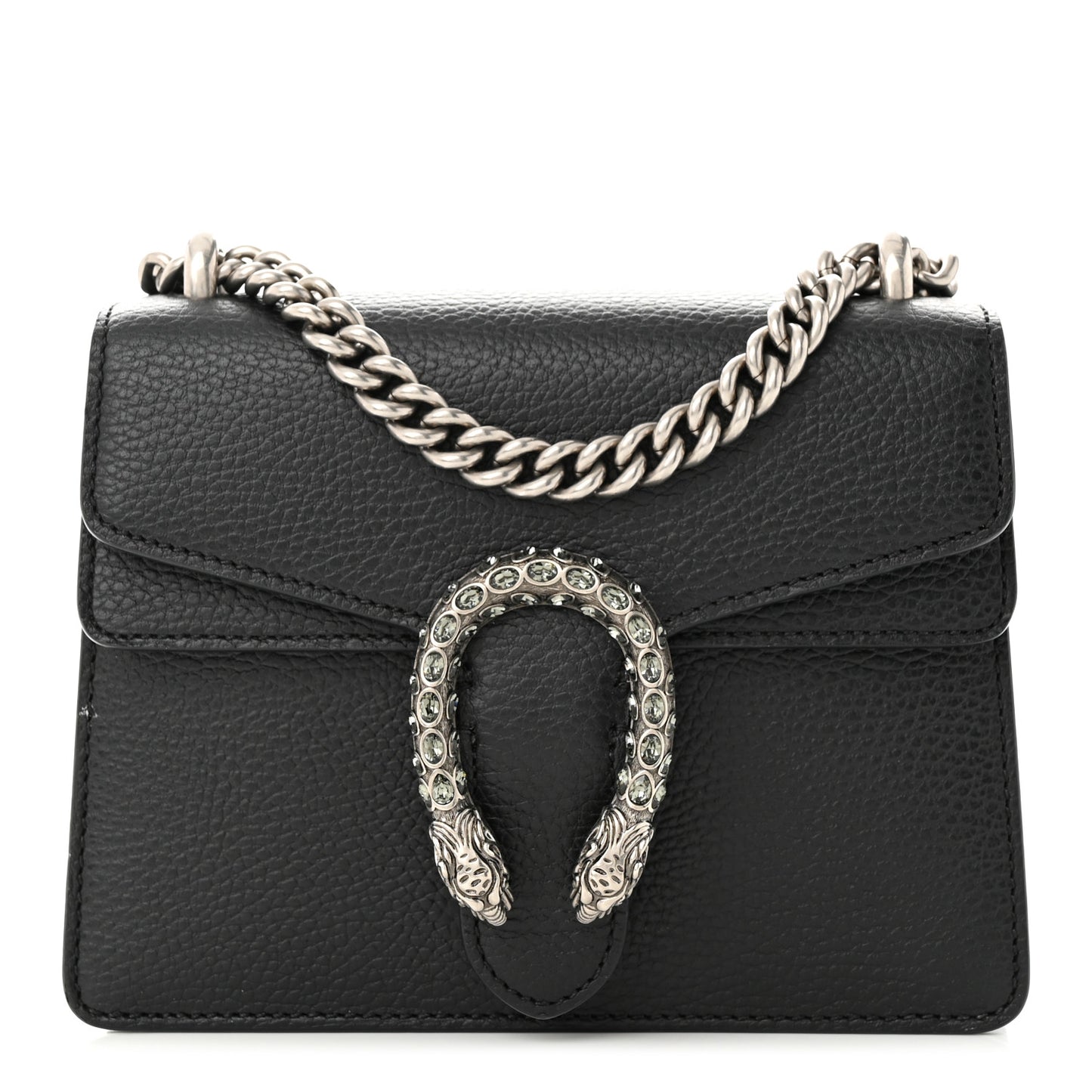 Calfskin Mini Dionysus Shoulder Bag Black