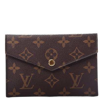 Louis Vuitton Monogram Daily Organizer Envelope Insert Black 1 of 8