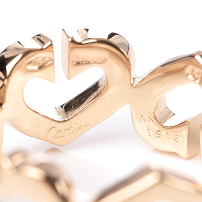 Cartier 18K Pink Gold Hearts and Symbols Ring 48 4.5 4 of 4