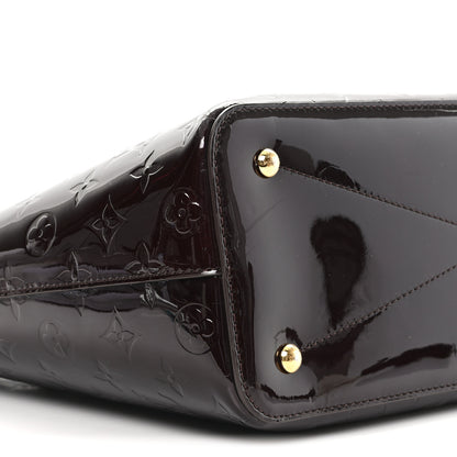 Louis Vuitton Vernis Long Beach MM  Amarante 8 of 10