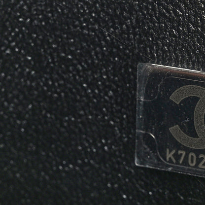 Chanel Lambskin Quilted Medium Double Flap So Black 7 of 10